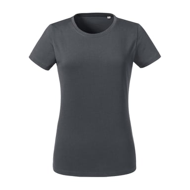 Russell - T-Shirt Schwer für Damen kurzärmlig (Aluminium-Grau)
