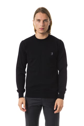Pull Nero pour hommes Uominitaliani