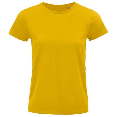 SOLS - "Pioneer" T-Shirt Baumwolle aus biologischem Anbau für Damen (Gold)