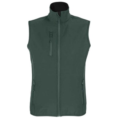 SOLS Womens/Ladies Falcon Softshell Recycled Body Warmer (Waldgrün)