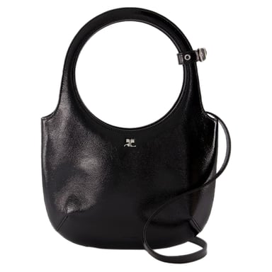 Heilige Tasche - Courreges - Leder - Schwarz