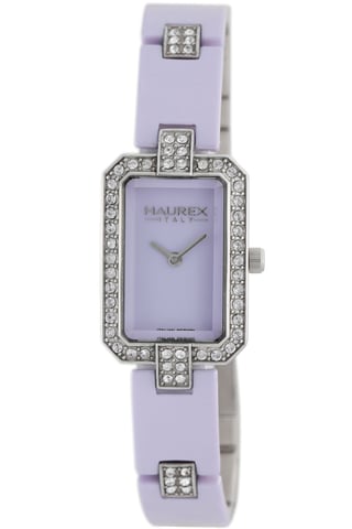 Haurex italy: womens miroir lilac watch