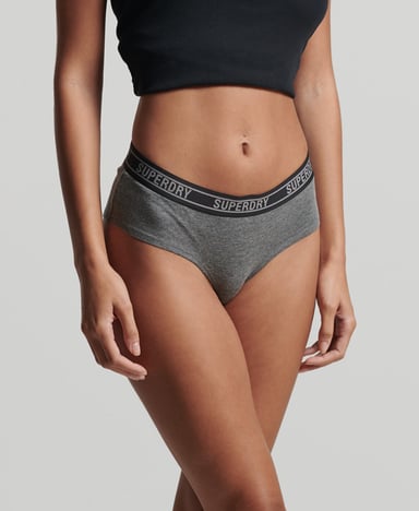 SUPERDRY Culottes taille basse en coton bio