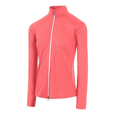 Island Green - Jacke Durchgehender Reißverschluss für Damen (Corallen Pink)