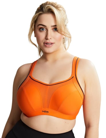 Sculptresse By Panache Sports Non-Padded Sports Bra  -  Mango