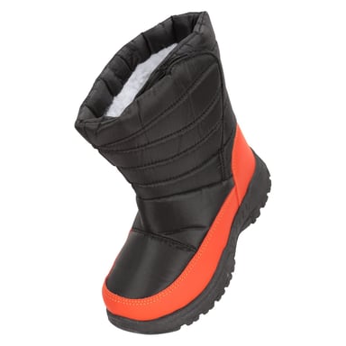 Mountain Warehouse Childrens/Kids Caribou Adaptive Schneestiefel (Dunkelrot)