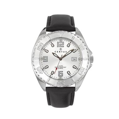 Certus: Silberne Herrenuhr