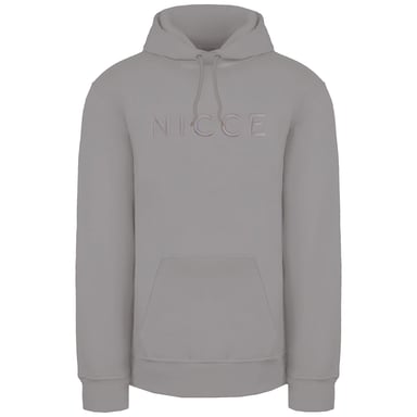 Nicce Mercury Herren Kapuzenpullover in Steingrau