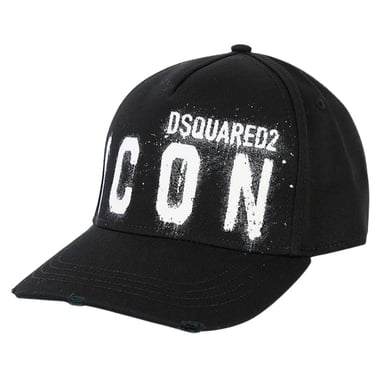 Dsquared2 ICON Sprühfarbe, schwarze Kappe