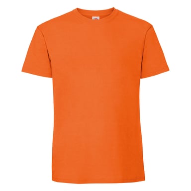 Fruit Of The Loom Herren Iconic 195 Ringspun Premium Tshirt (Orange)