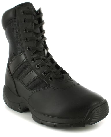 Herren Schwarze En347 Atmungsaktive Polizeistiefel