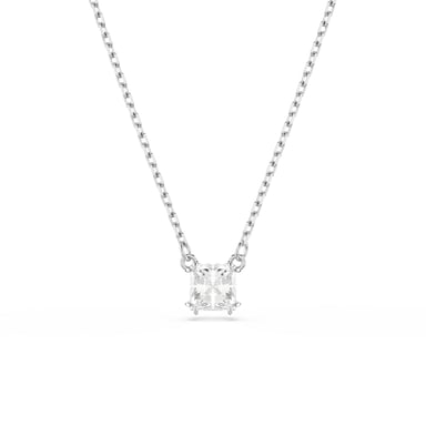 Swarovski 'Matrix' Damen Halskette aus Basismetall - Silber 5701903