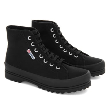 Superga Damen/Herren 2341 Cotu Alpina High Tops (Schwarz)