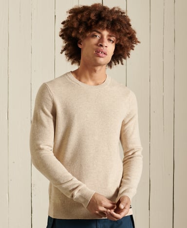Superdry Lambswool Lightweight Crew Pullover