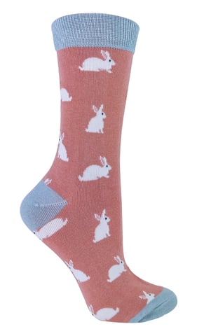 MISS SPARROW - Womens Novelty Animal Soft Bamboo Atmungsaktive Socken