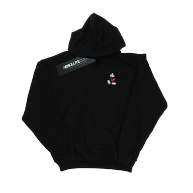 Disney Herren Mickey Mouse Kickin Retro Chest Hoodie (schwarz)