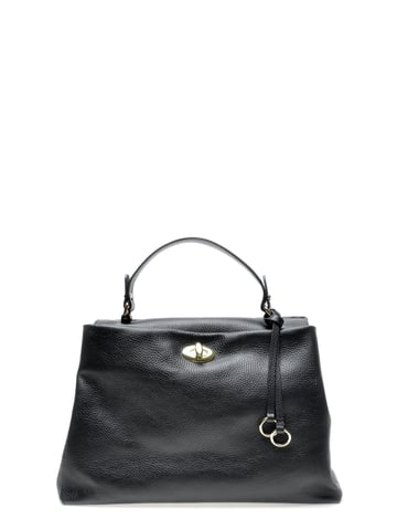 Luisa Vannini SS22 LV 1782T Noir Cuir de vachette Sac