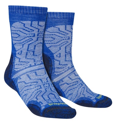 Bridgedale - Herren Wandern Ultraleichte Merinowolle Socken - Königsblau