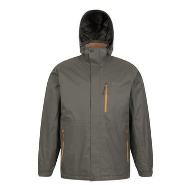 Mountain Warehouse - "Bracken Extreme" Jacke, wasserfest 3 in 1 für Herren (Dunkelgrün)
