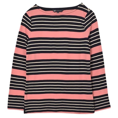 Long Sleeve Striped Cotton Top