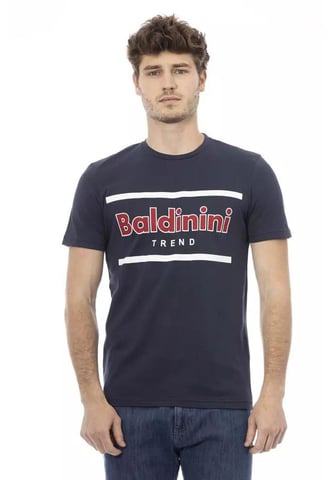 Bedrucktes T-Shirt mit Rundhalsausschnitt