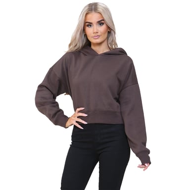 Kruze Womens Cropped Hoodie