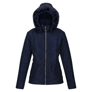 Regatta - "Wildrose" Kapuzenjacke Wattiert für Damen (Marineblau)