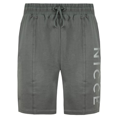 Nicce Stretch Taille Grey Mens Reflective Sprint Jog Shorts 211 1 06 01 0329