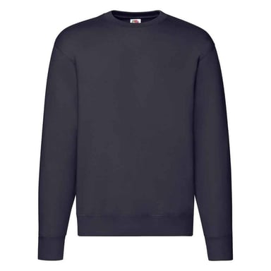 Fruit of the Loom - "Premium" Sweatshirt Überschnittene Schulter für Herren (Marineblau)