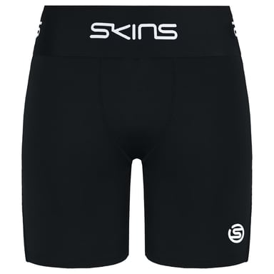 Skins Serie-1 Stretch Taille schwarz Männer Training halbe Strumpfhose Shorts SO00100029001