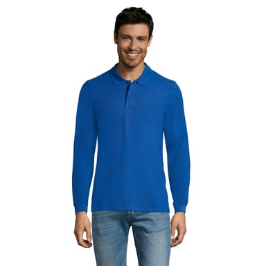 SOLS - "Perfect" Poloshirt für Herren Langärmlig (Königsblau)
