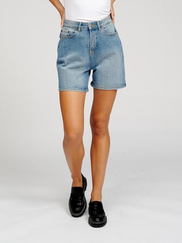 The Original Performance Performance Denim Shorts - Medium Blue Denim (Frau)