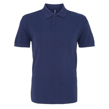 Asquith & Fox Herren-Poloshirt mit kurzen Ärmeln (Denim)
