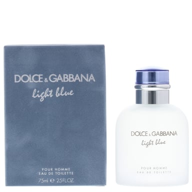 Dolce & Gabbana Lichtblau Pour Homme Eau de Toilette 75ml Spray