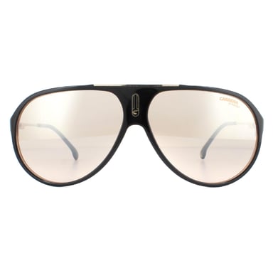 Carrera Sonnenbrille Hot 65 KDX/G4 Schwarz Nude Braun Spiegel