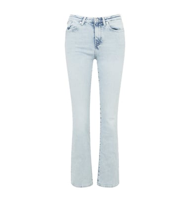 Jean Bootcut Tommy Hilfiger Pour Femme en Jean Denim