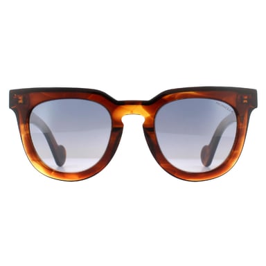 Moncler Sonnenbrille ML0008 45C hellbraun rauchig spiegeln