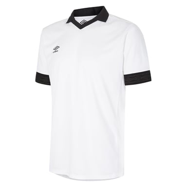 Umbro - "Tempest" Trikot für Kinder kurzärmlig (Weiß/Schwarz)
