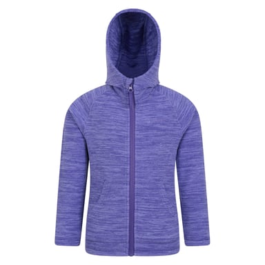 Mountain Warehouse Childrens/Kids Snowdonia II Full Zip Hoodie (lila)