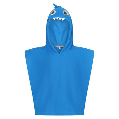 Regatta - "Bubbles The Shark" Handtuch mit Kapuze für Kinder (Hawaii-Blau)