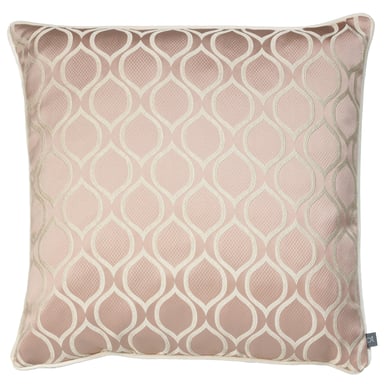 Prestigious Textiles Solitaire gestickter geometrischer Kissenbezug mit Paspel