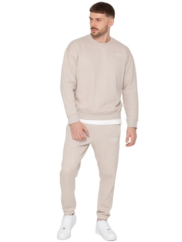 Enzo Milano | Mens Oversized Sweatshirt Trainingsanzug Set
