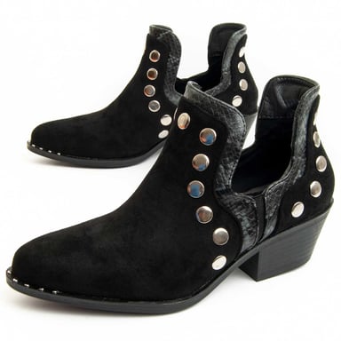 Montevita Absatzstiefelette Bottivita10 in Schwarz