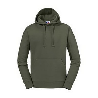 Russell - "Authentic" Kapuzenpullover für Herren (Oliv)
