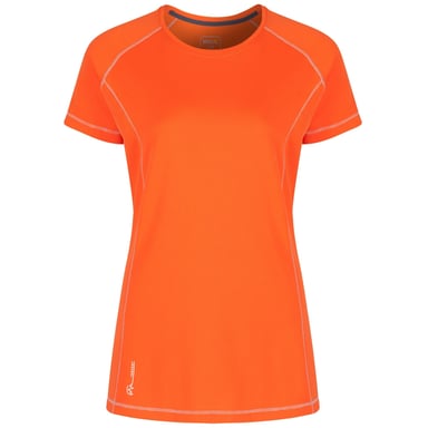 Regatta Great Outdoors Damen/Damen Virda Kurzarm-Basisschicht T-Shirt (Kürbis)