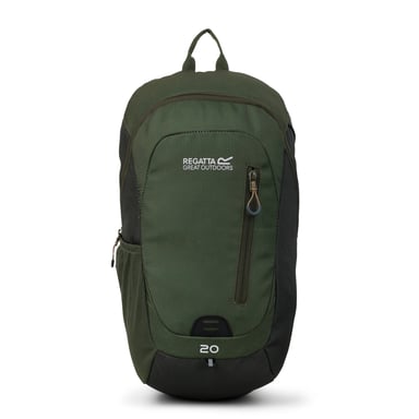 Regatta - Rucksack "Highton V2", 20L (Dunkel-Khaki/Vierblättriges Kleeblatt)
