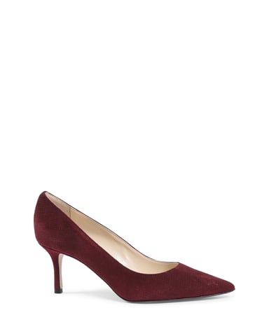 19V69 Italia Damen Pumps INES65 Bordeaux Bot. Stoff