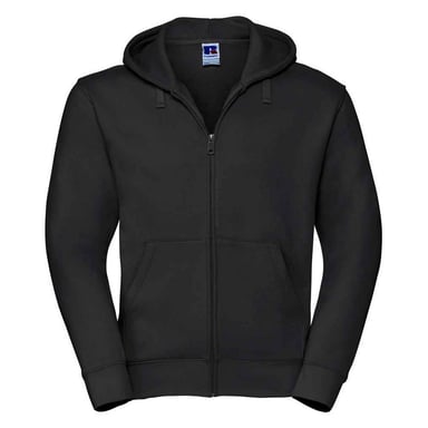 Russell Herren Authentic Sweatshirt mit Kapuze (Schwarz)
