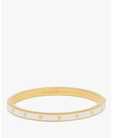 Enamel Hinged Bangle