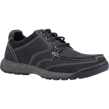 Hush Puppies Herren Dominic Wildleder Schuhe (Schwarz)